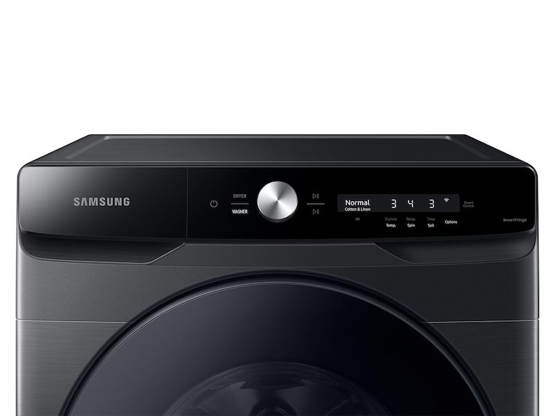 5.0 cu. ft. Extra-Large Capacity Smart Dial Front Load Washer with MultiControl™ in Brushed Black