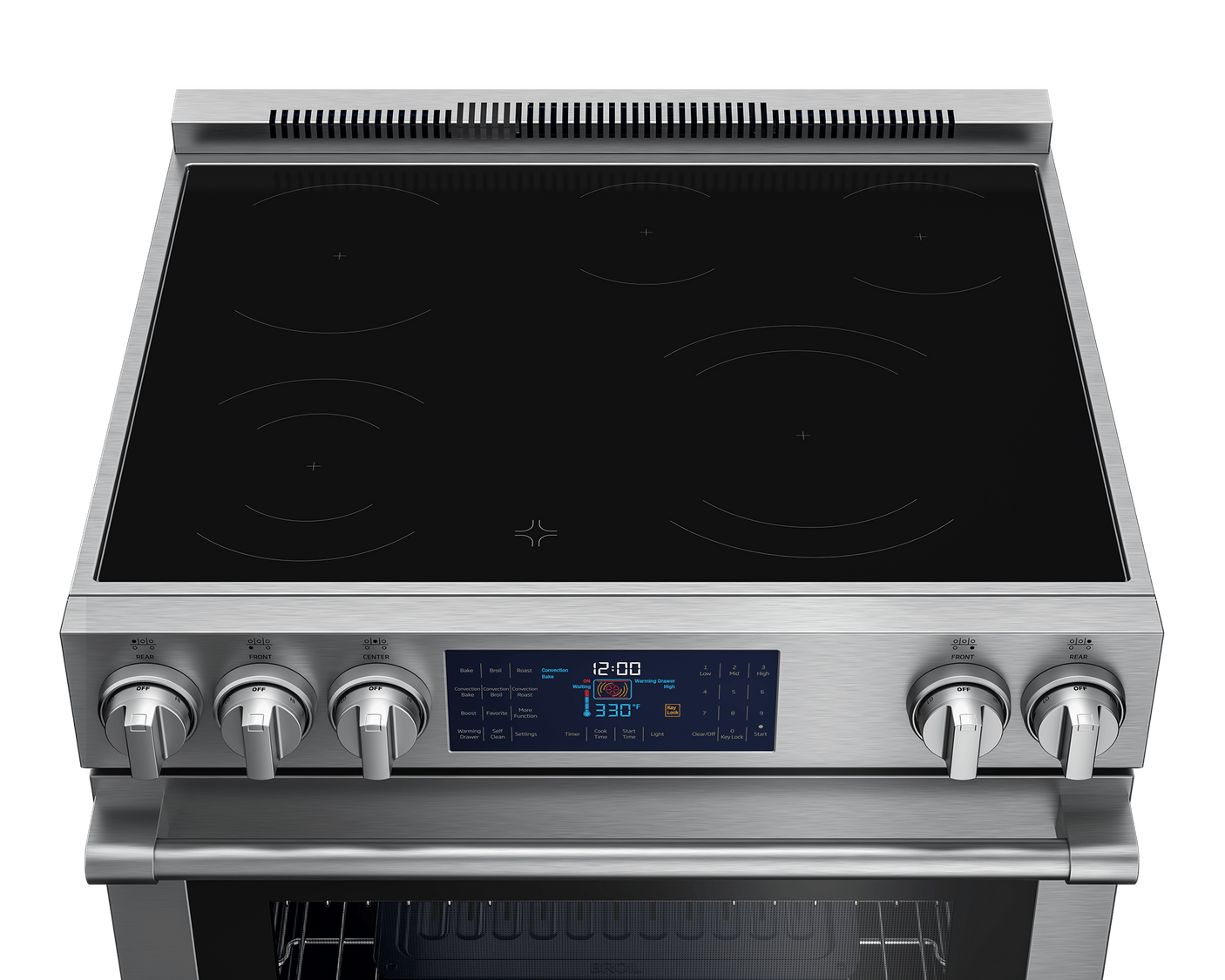 30" Stainless Steel Slide-In Electric Range