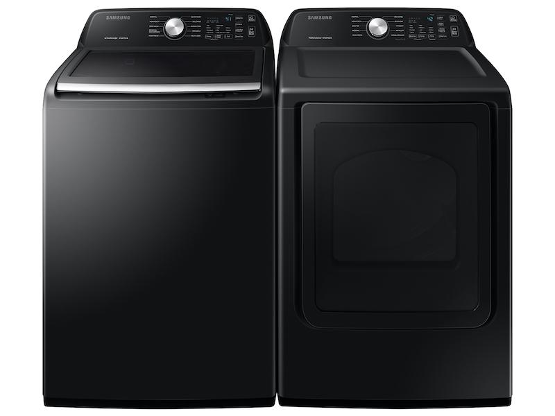 7.4 cu. ft. Electric Dryer with Sensor Dry in Brushed Black