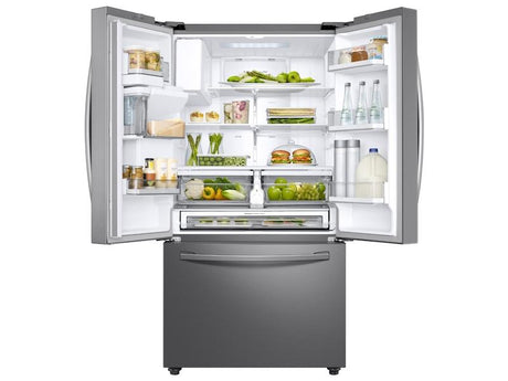 28 cu. ft. 3-Door French Door Refrigerator with AutoFill Water Pitcher in Stainless Steel