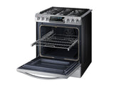 5.8 cu. ft. Chef Collection Slide-in Gas Range with True Convection in Stainless Steel