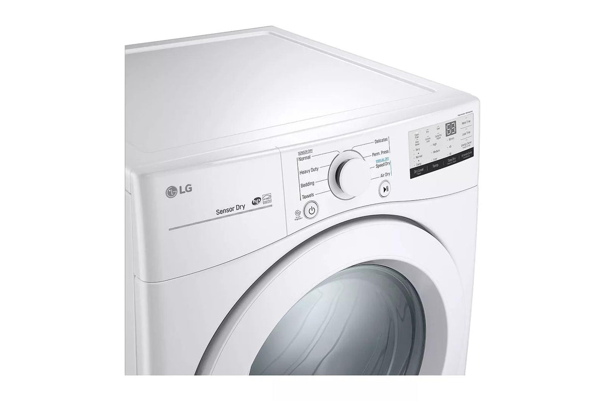 7.4 cu. ft. Ultra Large Capacity Front Load Gas Dryer - White