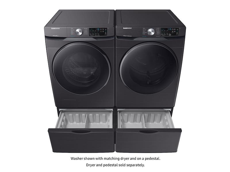 4.5 cu. ft. Front Load Washer with Steam in Black Stainless Steel