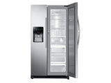 25 cu. ft. Food Showcase Side-by-Side Refrigerator with Metal Cooling in Stainless Steel