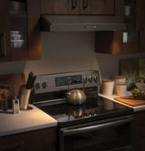 GE® 30" Free-Standing Electric Double Oven Convection Range