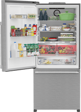 30" Bottom Freezer Refrigerator with HarvestFresh