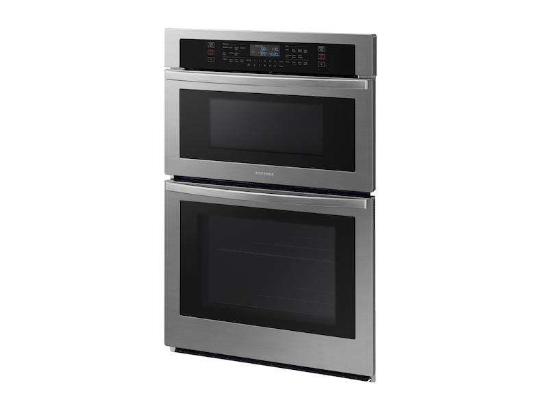 30" Smart Electric Wall Oven with Microwave Combination in Stainless Steel