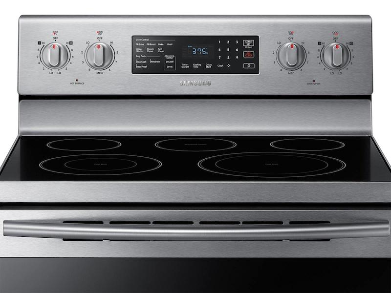 5.9 cu. ft. Freestanding Electric Range with Convection in Stainless Steel