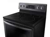 5.9 cu. ft. Freestanding Electric Range with Air Fry and Convection in Black Stainless Steel