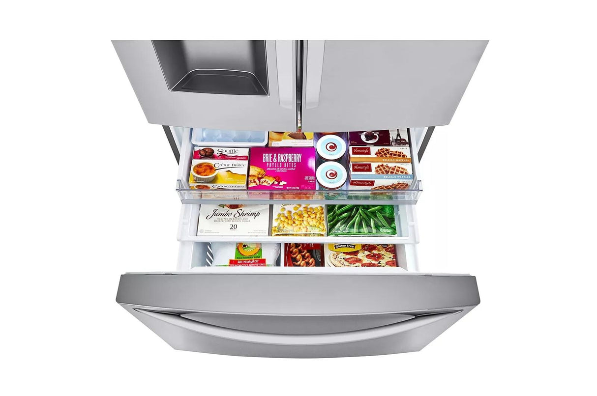 24 cu. ft. Smart wi-fi Enabled Door-in-Door® Counter-Depth Refrigerator with Craft Ice™ Maker