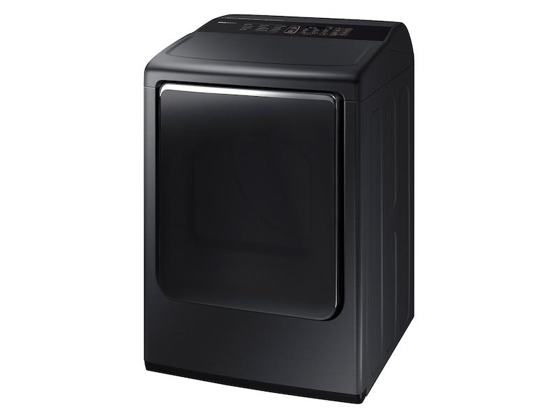 7.4 cu. ft. Electric Dryer with Integrated Touch Controls in Black Stainless Steel