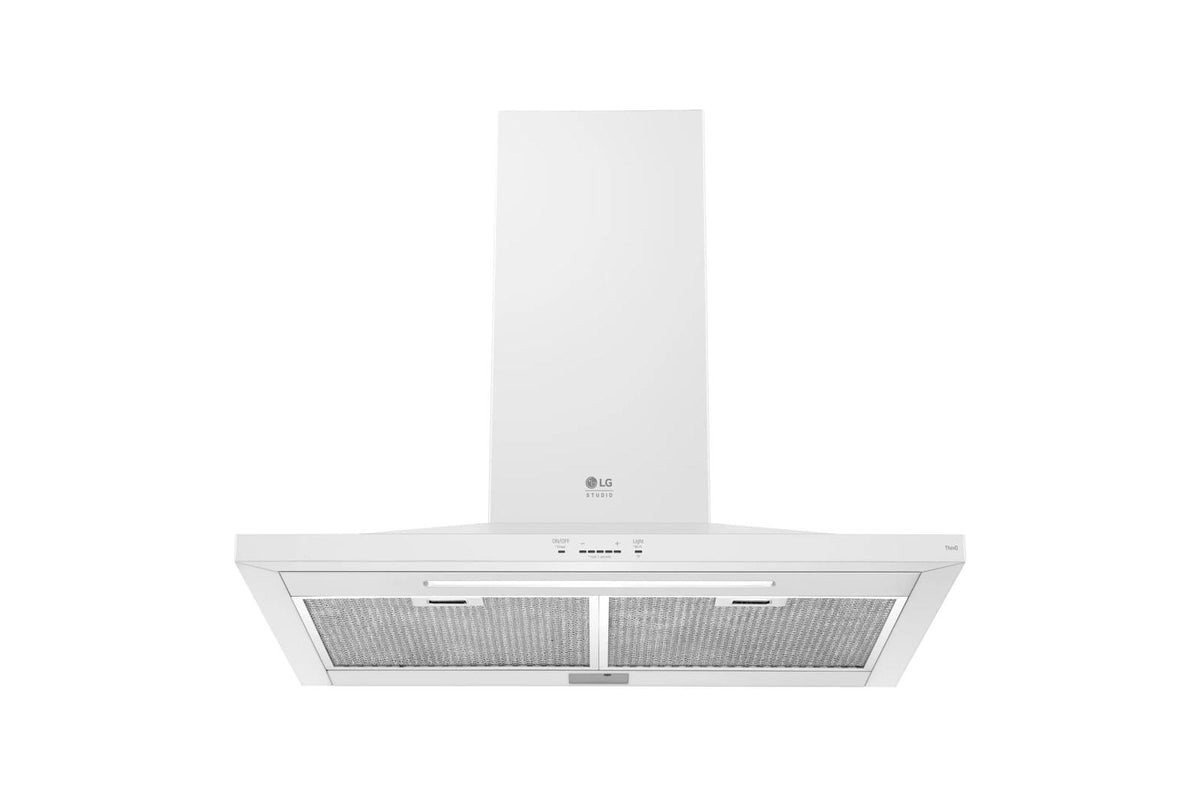 30" LG STUDIO Wall Mount Range Chimney Hood - Essence White