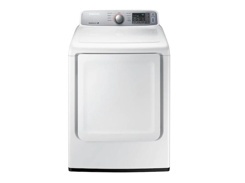 7.4 cu. ft. Gas Dryer in White