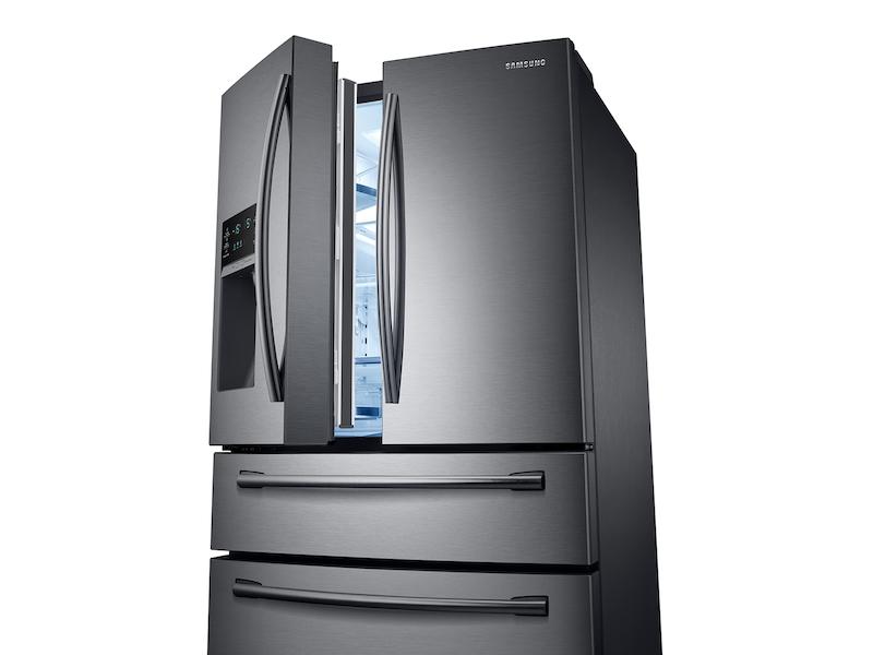 28 cu. ft. 4-Door French Door Refrigerator in Black Stainless Steel