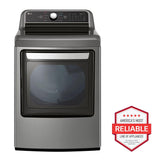 7.3 cu. ft. Ultra Large Capacity Smart wi-fi Enabled Rear Control Gas Dryer with EasyLoad™ Door