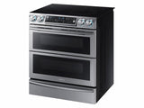5.8 cu. ft. Slide-In Electric Range with Flex Duo™ & Dual Door in Stainless Steel