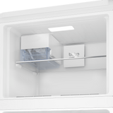 28" Freezer Top Stainless Steel Refrigerator with Auto Ice Maker