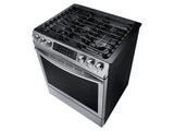 5.8 cu. ft. Slide-in Gas Range with Convection in Stainless Steel