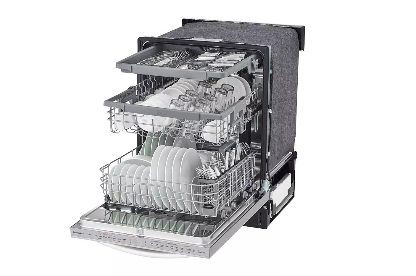 24-Inch QuadWash® Top Control Dishwasher - Stainless Steel