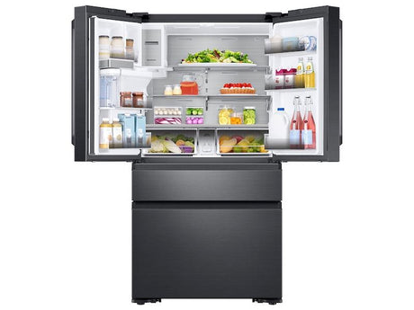 22 cu. ft. Family Hub™ Counter Depth 4-Door French Door Refrigerator in Black Stainless Steel