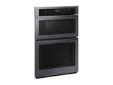 30" Microwave Combination Wall Oven in Black Stainless Steel