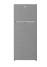 28" Freezer Top Stainless Steel Refrigerator with Auto Ice Maker