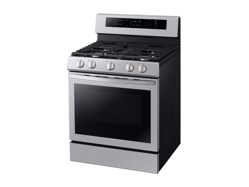 5.8 cu. ft. Freestanding Gas Range with True Convection in Stainless Steel