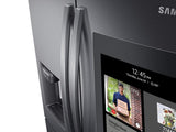 28 cu. ft. 4-Door French Door Refrigerator with 21.5" Touch Screen Family Hub™ in Black Stainless Steel