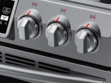 5.8 cu. ft. Slide-In Gas Range with True Convection in Stainless Steel