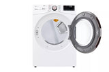 7.4 cu. ft. Large Capacity Front Load Gas Dryer - White