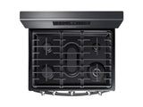 5.8 cu. ft. Freestanding Gas Range with Air Fry and Convection in Black Stainless Steel