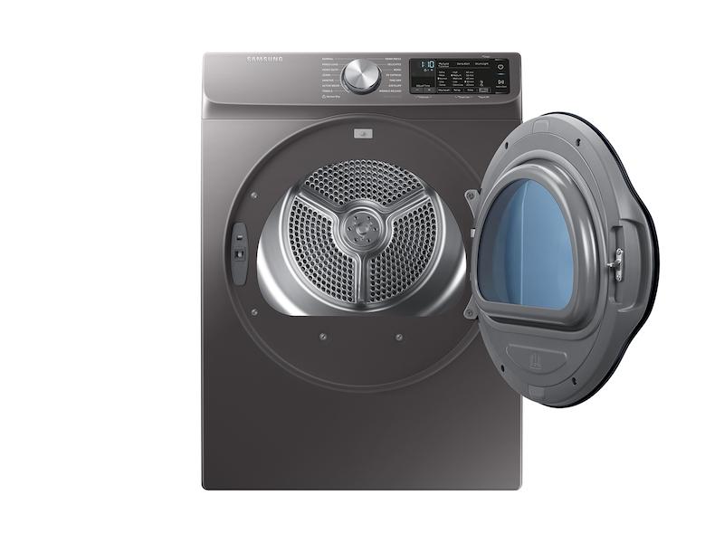 4.0 cu. ft. Electric Dryer with Smart Care in Inox Grey