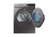 4.0 cu. ft. Electric Dryer with Smart Care in Inox Grey