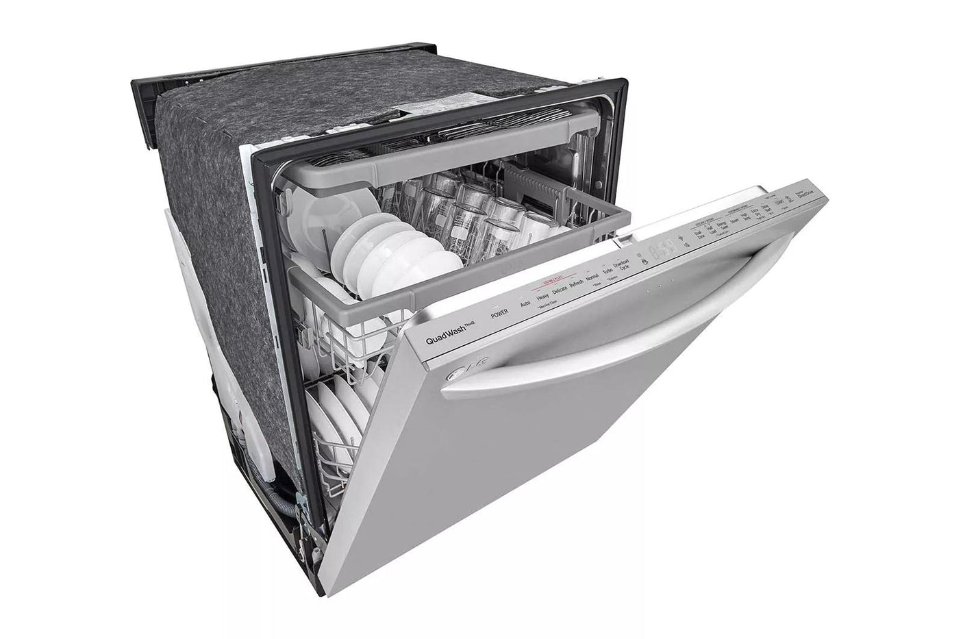 24-Inch QuadWash® Top Control Dishwasher - Stainless Steel