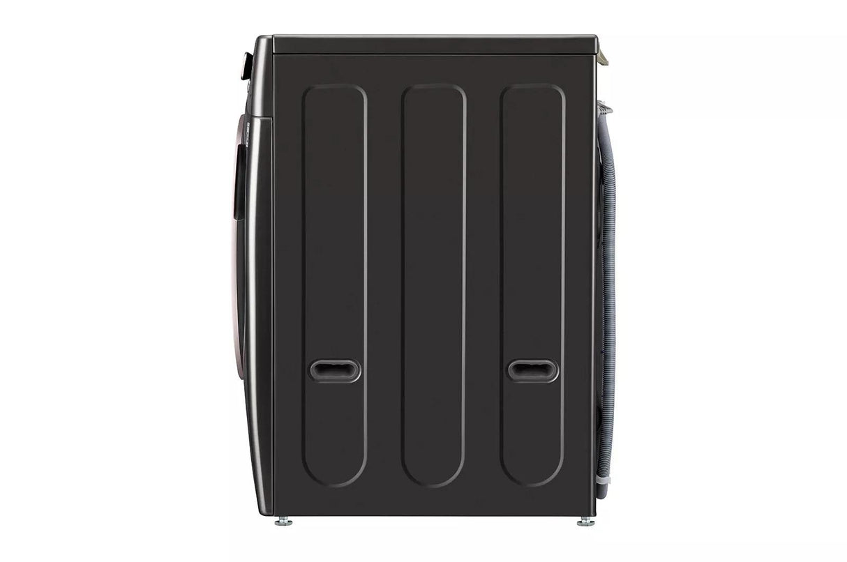 LG 4.5 cu. ft. Ultra Large Capacity Front Load Washer - Black Steel