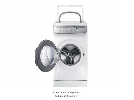 6.0 cu ft. Smart Washer with Flexwash in White