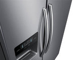25 cu. ft. Side-by-Side Refrigerator with In-Door Ice Maker in Stainless Steel