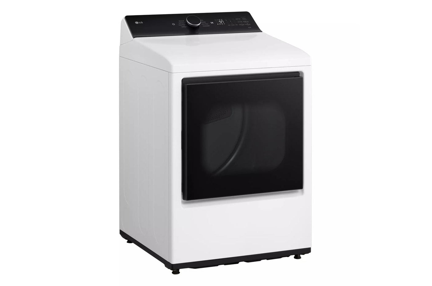 7.3 cu. ft. Ultra Large Capacity Rear Control Electric Dryer with LG EasyLoad™ Door and AI Sensing