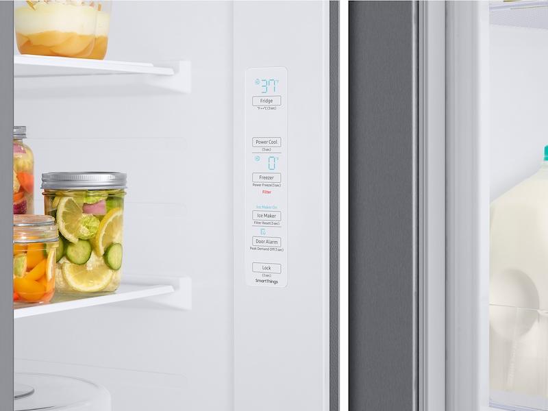 28 cu. ft. Smart Side-by-Side Refrigerator in Stainless Steel