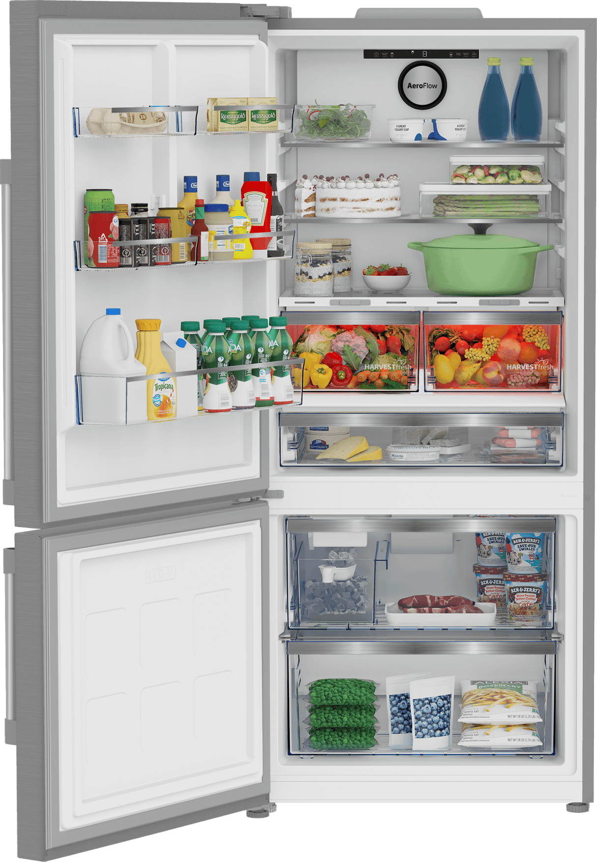30" Bottom Freezer Refrigerator