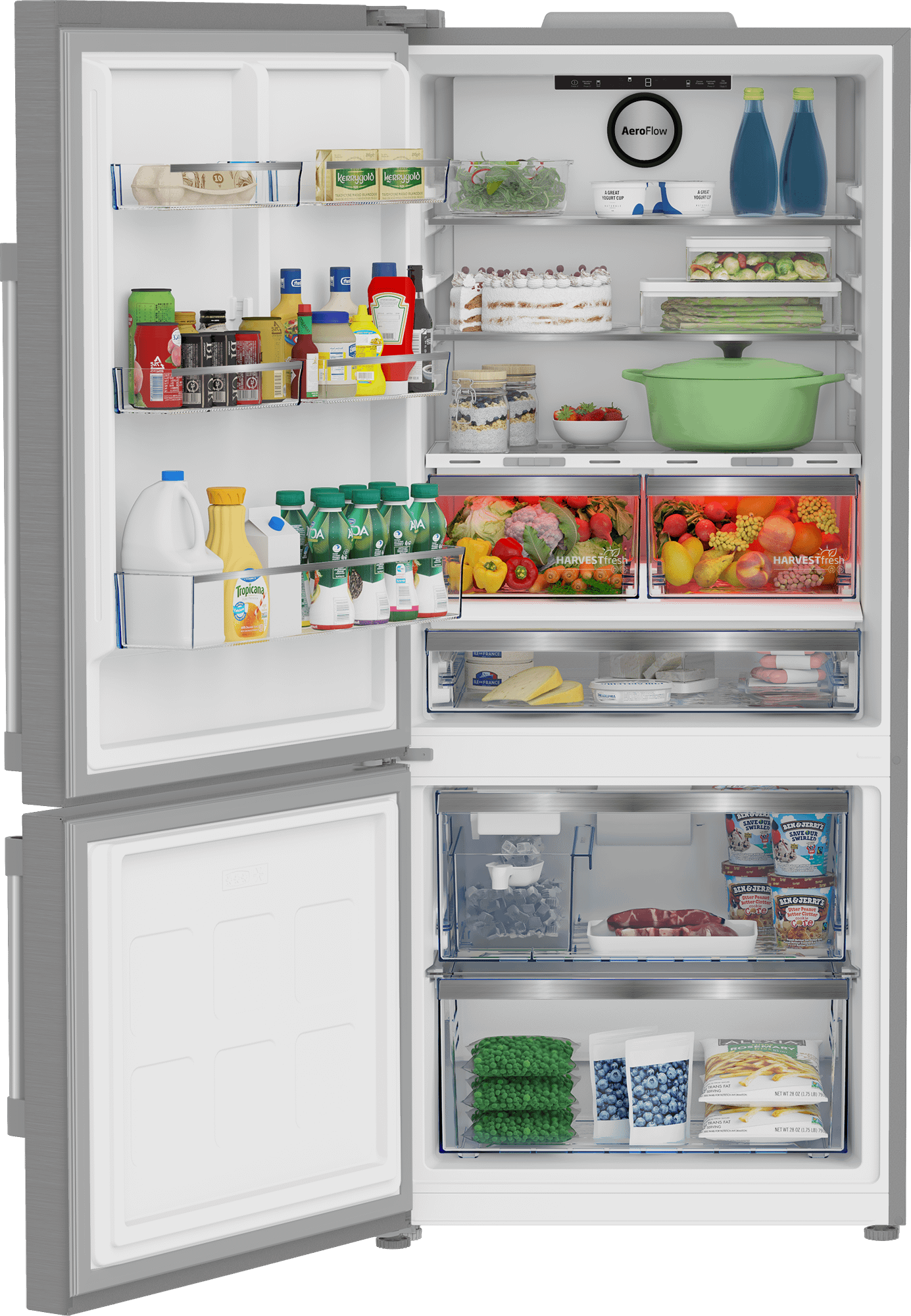 30" Bottom Freezer Refrigerator