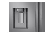 22 cu. ft. Food Showcase Counter Depth 4-Door French Door Refrigerator in Stainless Steel