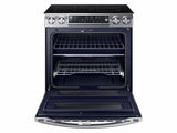 5.8 cu. ft. Slide-In Electric Range with Flex Duo™ & Dual Door in Stainless Steel