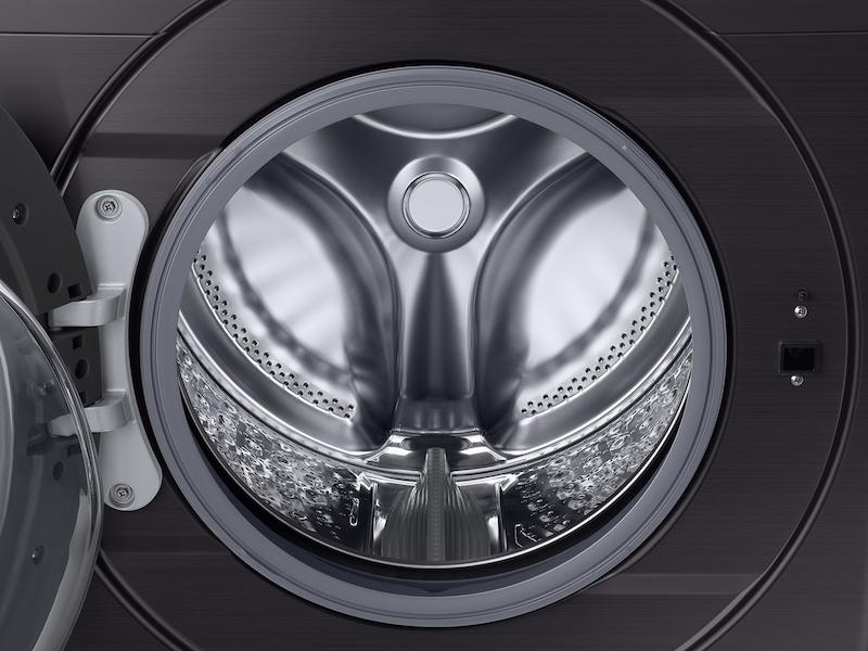 4.5 cu. ft. Front Load Washer with Vibration Reduction Technology+ in Brushed Black