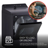 7.3 cu. ft. Ultra Large Capacity Rear Control Electric Dryer with LG EasyLoad™ Door and AI Sensing