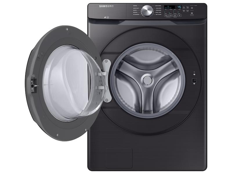 4.5 cu. ft. Front Load Washer with Vibration Reduction Technology+ in Brushed Black