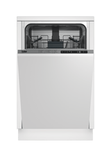 Slim Size Dishwasher, 8 place settings, 48 dBa, Fully Integrated Panel Ready