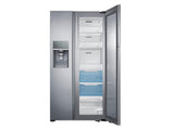22 cu. ft. Food Showcase Counter Depth Side-by-Side Refrigerator with Metal Cooling in Stainless Steel