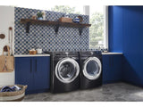 4.5 cu. ft. Front Load Washer with Vibration Reduction Technology in Black Stainless Steel