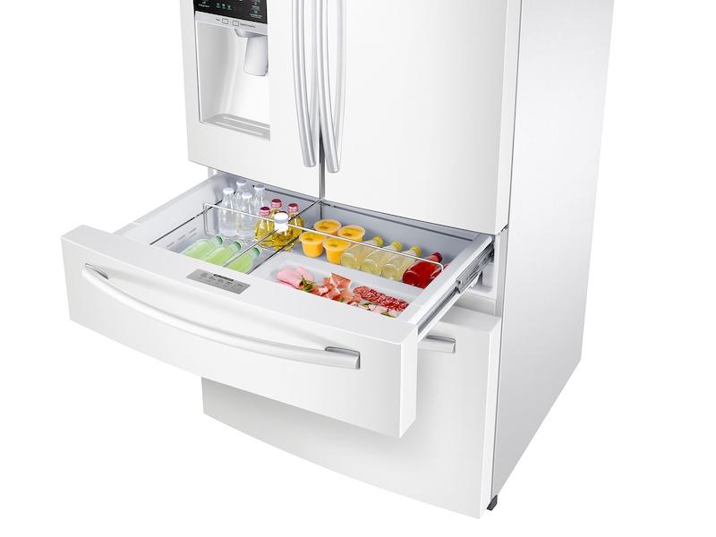 28 cu. ft. 4-Door French Door Refrigerator in White